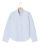 chemise manches longues oxford rayure ciel 12-14 ans