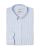 Chemise ajustée col boutonné oxford rayé ciel