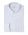 Chemise regular col boutonné fines rayures bleu