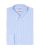 Chemise col boutonné rayures bleu