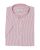 Chemise regular col boutonné oxford rayé rouge manche courte