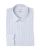 Chemise regular col italien fines rayures bleu