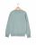 Pull col rond vert d'eau 100% lambswool