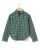 Chemise flanelle manches longues écossais vert 12a-14a