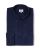 Chemise velours col boutonné marine 