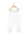 Pantalon point mousse avec pieds blanc 