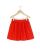 Jupe gaze de coton rouge 