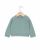 Pull col rond torsade vert d'eau 100% lambswool