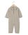 Combinaison naissance col polo laine-cachemire beige