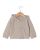 Cardigan capuche naissance laine-cachemire beige