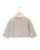 Cardigan col rond naissance laine-cachemire beige