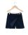 Jupe short velours marine