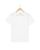 Tee shirt col V coton blanc