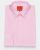 chemise col italien micro-vichy